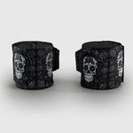 Hand wraps  Venum Santa Muerte Black-white-Combat Arena