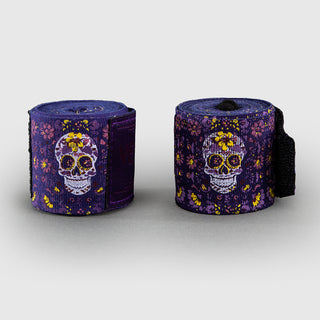 Hand wraps  Venum Santa Muerte Purple-Combat Arena