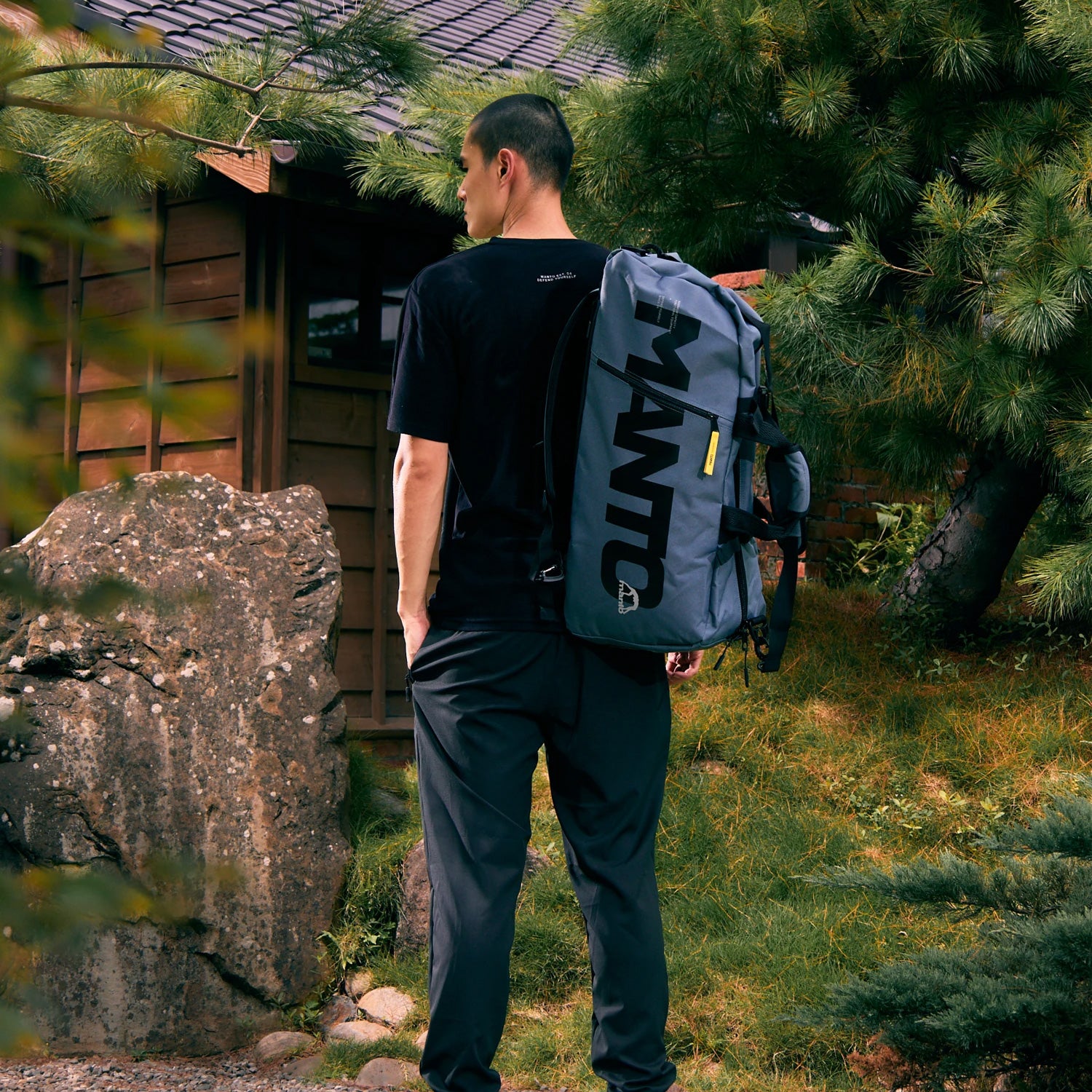 Backpack-bag Manto Logotype Gray - Combat Arena