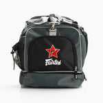 Sports bag from gym Fairtex BAG2 Gray-black 