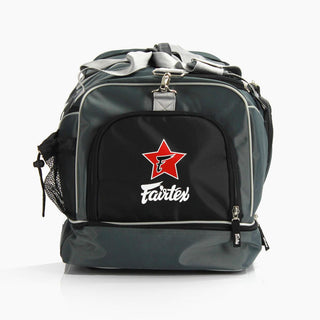 Sports bag from gym Fairtex BAG2 Gray-black 