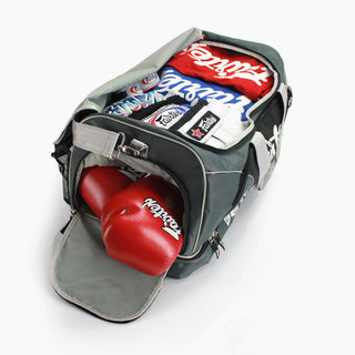 Sports bag from gym Fairtex BAG2 Gray-black 