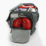 Sports bag from gym Fairtex BAG2 Gray-black 