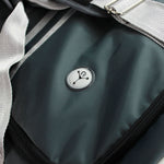 Sports bag from gym Fairtex BAG2 Gray-black 