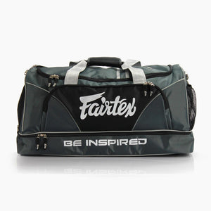 Sports bag from gym Fairtex BAG2 Gray-black 