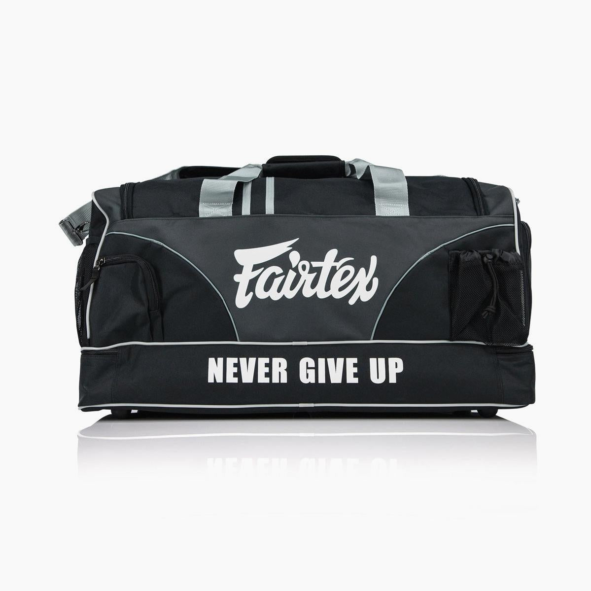 Sports bag from gym Fairtex BAG2 Black-grey – Combat Arena