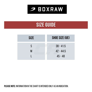 Socks Boxraw Crew (3 pairs) Black