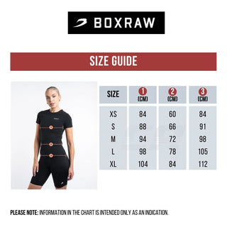 T-shirt woman Boxraw We Don't Play Boxing Black Crop