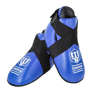 Foot protections Point Fighting Masters WAKO Blu 