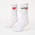 Calzini Boxraw Crew Boxing Is Love (3 paia) Bianco-Combat Arena