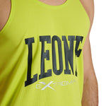 Tank top Leone Logo ABX118 Lime green 