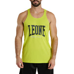 Tank top Leone Logo ABX118 Lime green 