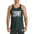 Tank top Leone Logo ABX118 Green 