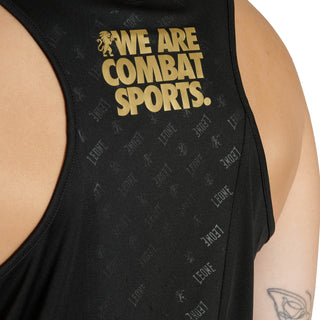 Tank top woman Leone DNA ABX729 Black 