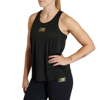 Tank top woman Leone DNA ABX729 Black 