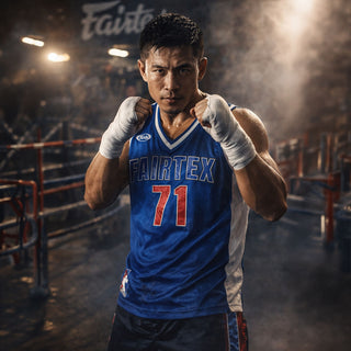 Tank top Fairtex Blue NBA JS19 Jersey 