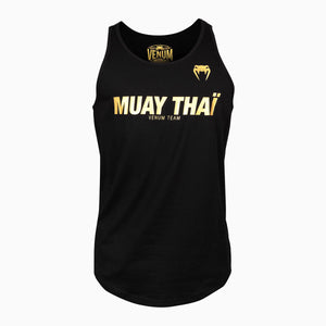 Tank top Venum Muay Thai VT Black-Gold 