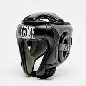 Headgear WAKO Leone CS446 Black-Combat Arena