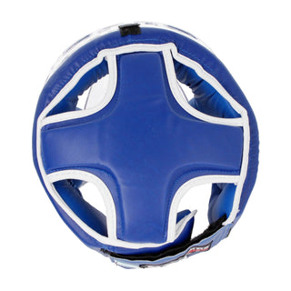 Headgear with visor Masters WAKO Blue 