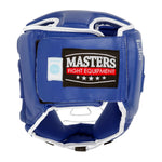 Headgear with visor Masters WAKO Blue 