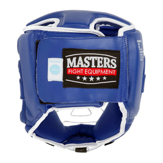 Headgear with visor Masters WAKO Blue 