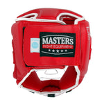 Headgear with visor Masters WAKO Red 