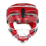 Headgear with visor Masters WAKO Red 