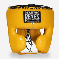 Headgear Cleto Reyes with Cheek Protector Yellow-Combat Arena