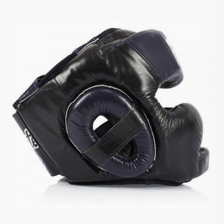 Headgear Fairtex Diagonal Vision Sparring HG13 Black-blue 