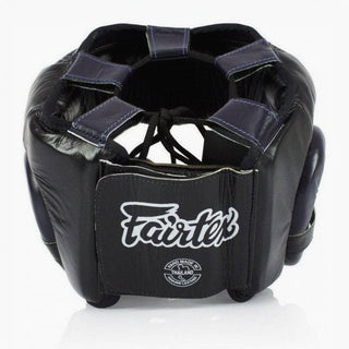 Headgear Fairtex Diagonal Vision Sparring HG13 Black-blue 