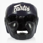 Headgear Fairtex Diagonal Vision Sparring HG13 Black-blue 