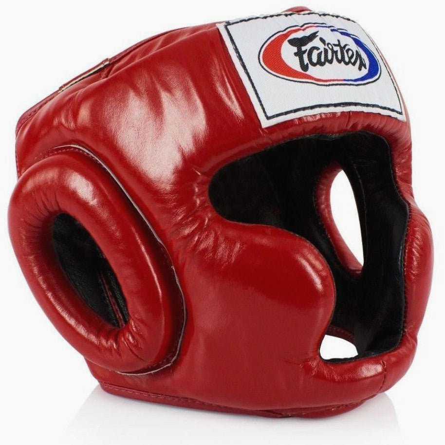 Helmet Fairtex Full Coverage HG3 Red – Combat Arena