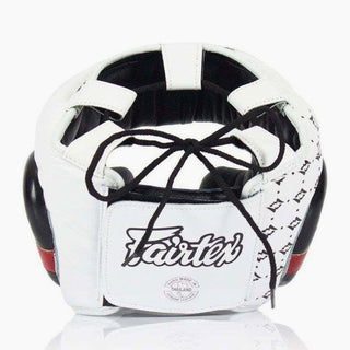 Headgear Fairtex Super Sparring HG10 White 