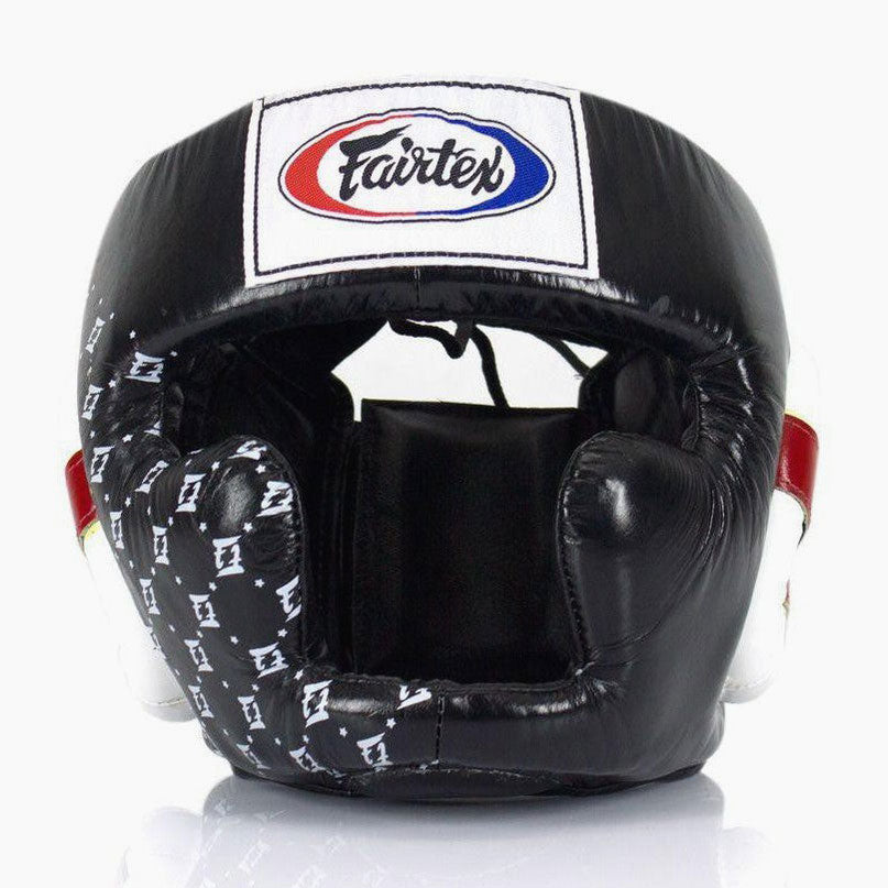 Headgear Fairtex Super Sparring HG10 Black - Combat Arena