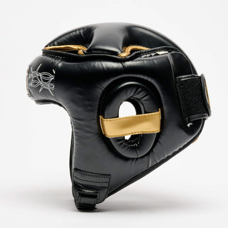 Headgear Leone IUTER Barbed Wire CS01IU Black-Combat Arena