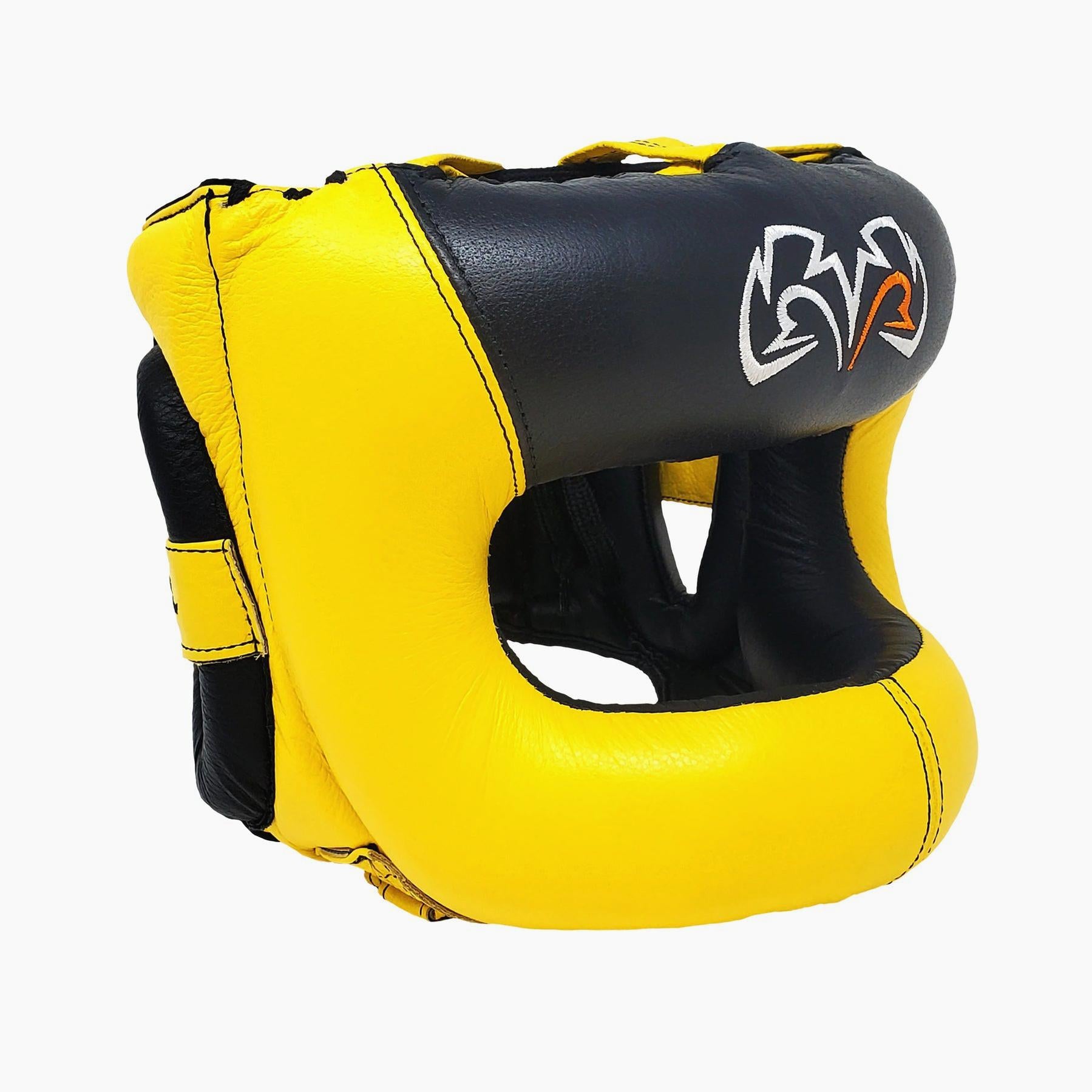 Headgear Rival Face-Saver RHGFS3 yellow black – Combat Arena