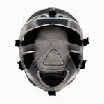 Headgear SAP Combat WAKO Black with visor-Combat Arena