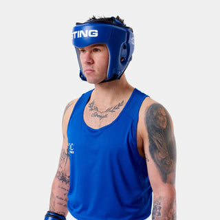 Headgear Sting Competition Approved World Boxing Blue 