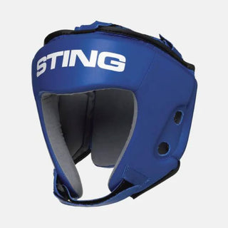 Headgear Sting Competition Approved World Boxing Blue 