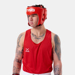 Headgear Sting Competition Approved World Boxing Red 
