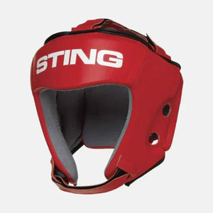 Headgear Sting Competition Approved World Boxing Red 