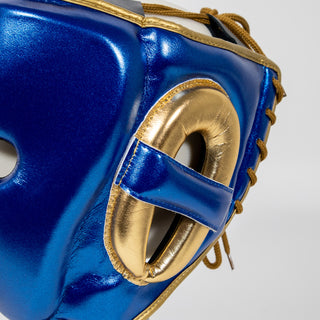 Headgear Adidas Pro Blue-gold 