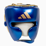 Headgear Adidas Pro Blue-gold 