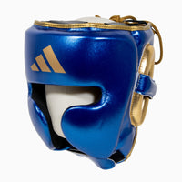 Headgear Adidas Pro Blue-gold 