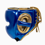 Headgear Adidas Pro Blue-gold 