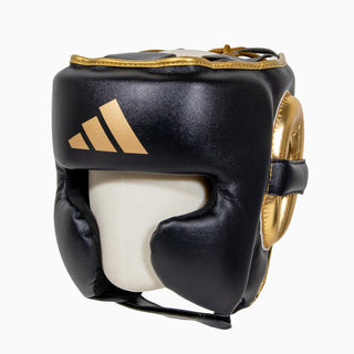 Headgear Adidas Pro Black-gold 