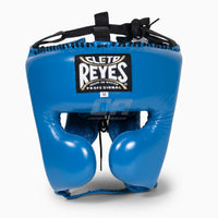 Headgear Cleto Reyes with Cheek Protector Blue-Combat Arena