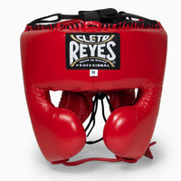 Headgear Cleto Reyes with Cheek Protector Red-Combat Arena