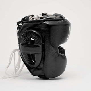 Headgear Leone Sport Augusto Classico Black with Cheek Protector 
