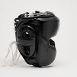 Headgear Leone Sport Augusto Classico Black with Cheek Protector 